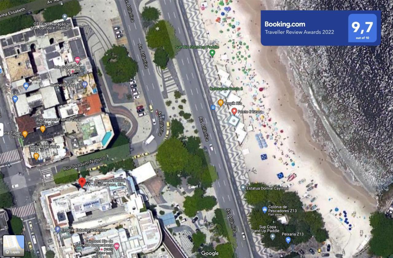 Praia De Copacabana Fantastica! Rio de Janeiro Exterior photo